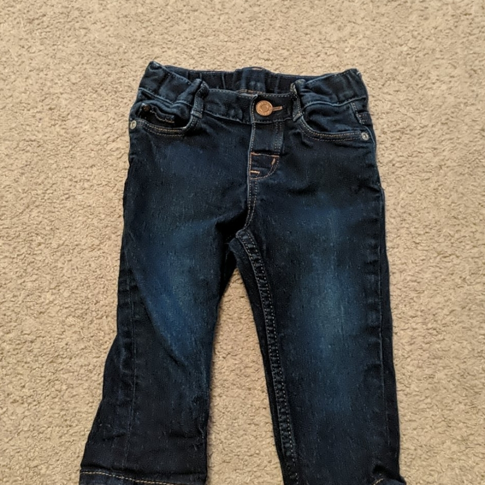 9-12 month scratchy slim fit baby jeans